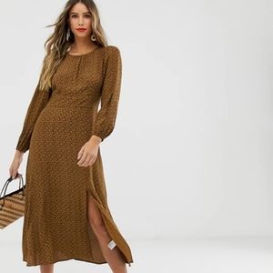 & Other Stories Maxi Dress with Slit detail